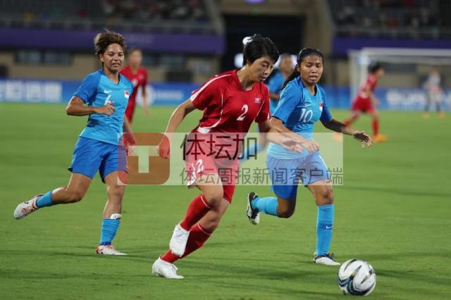 1695914880166042009.png 朝鲜队2号李明金右路的突破相当犀利.png