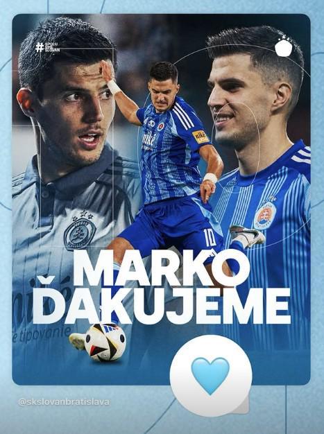 布拉迪斯拉发告别托利奇，据悉球员将加盟浙江队